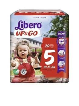 Libero Up&Go bukseble nr. 5, 10-14 kg