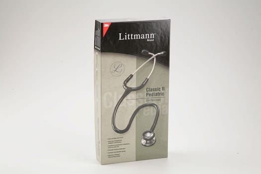 Littmann, dobbelt stetoskop, Classic II pædiatrisk, azurblå