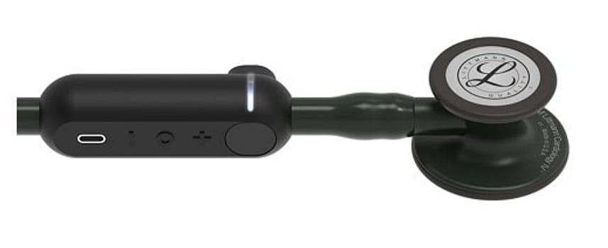 Littmann elektronisk stetoskop, Core digital stetoskop, sort, 69 cm