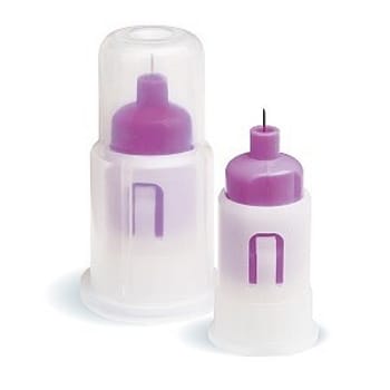 Verifine Dual, safety penkanyle, lilla, steril, 5 mm x 0,3 mm (30G)