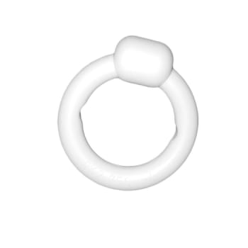 Prolaps, Pessar ring, silikone, inkon m. knop, str. 4, ster, 69 mm/4
