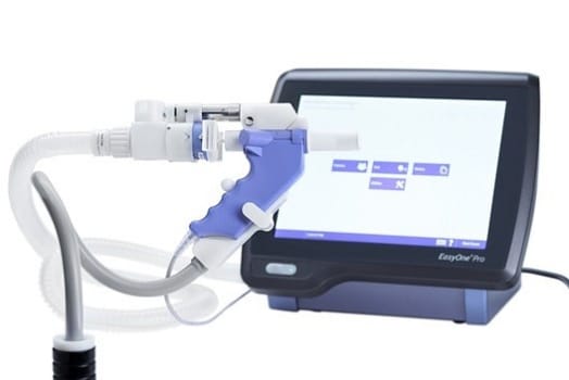 ndd EasyOne, PRO spirometriapparat med DLCO system, 220V