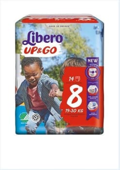 Libero Up&Go bukseble nr. 8, 19-30 kg