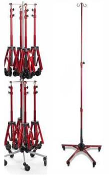 Violetta, dropstativ sammenklappeligt med 5 ben (2 låsbare), 89-213 cm