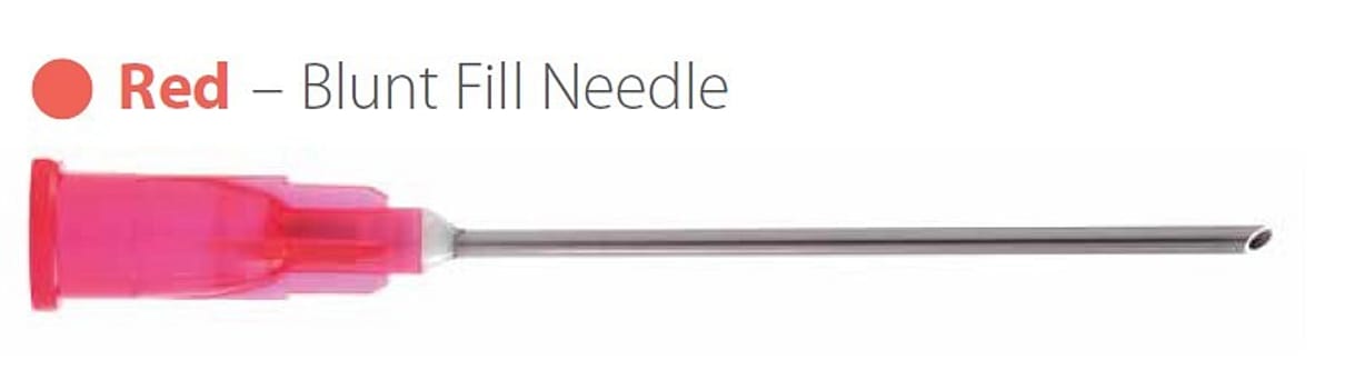 Sol-M, Optrækskanyle, rosa, stump u/filter, steril, 18G x 1 1/2in, 1,2 mm x 40 mm