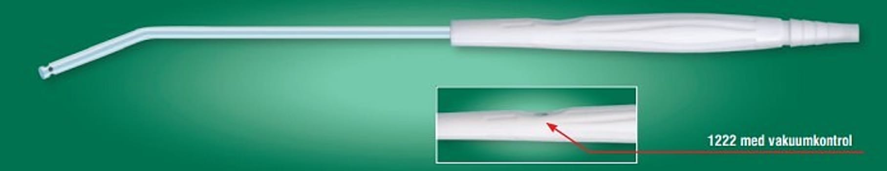 Extrudan, Sugehåndstykke, 4øjne, VC, st, ch 20