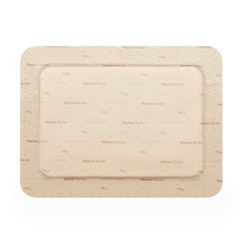 Mepilex Border Flex, fleksibel skumbandage m/border og silikone, steril, 15 cm x 20 cm