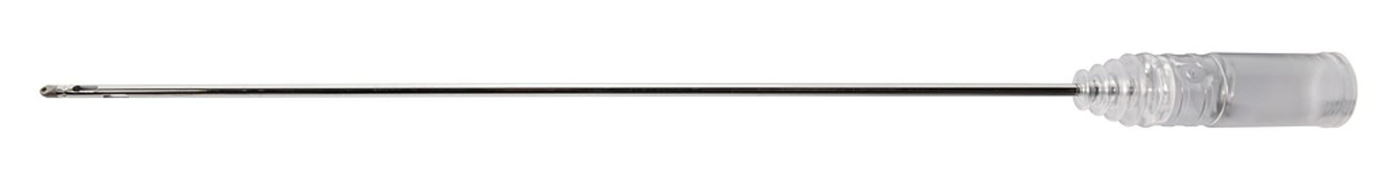 human med, irri/aspiration cannula, engangs 4:hul, st., L: 30 cm, Ø: 3,8 mm