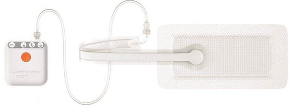 PICO7, Kit m/pumpe og 1 bandage, steril, 10 cm x 20 cm