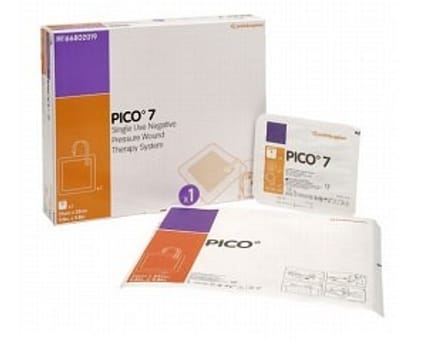 PICO, Multipack 5 bandager incl/fikseringsstrimmel,steri, 10 cm x 20 cm
