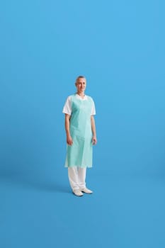 Trioapron Core, Forklæde i 50% genanvendt plast, grøn, 90 cm x 125 cm