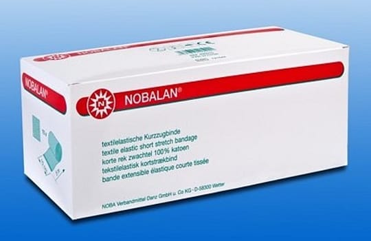 Nobalan, kortstræksbind, 100% bomuld, 6 cm x 5 m