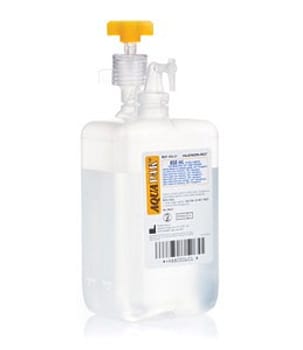 Hudson Aquapak, fugterflaske, forfyldt med adaptor, steril, 650 ml