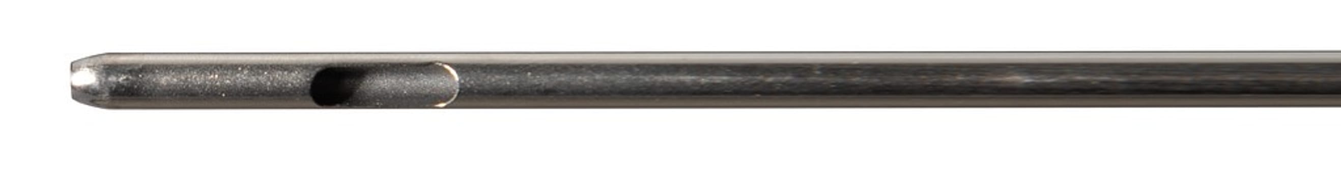 Human med/BEAULI, Infiltration Cannula, 2 huller, åben spids, steril, L:12 cm , Ø 2mm