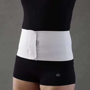 Nordicare FIGUR, stomibælte velcro, hvid, L:130-145cm, H:16cm, xxx-large