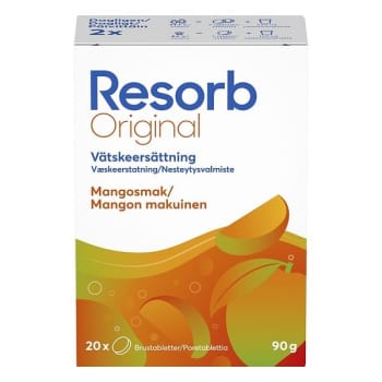 Resorb, Original Mango, væskeerstatning