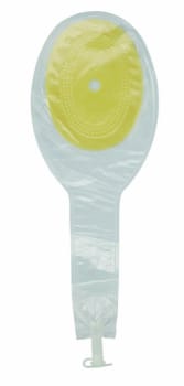 Eakin, sår-& fistelpose m. udløbsstuds, 110x75mm, 670 ml, medium