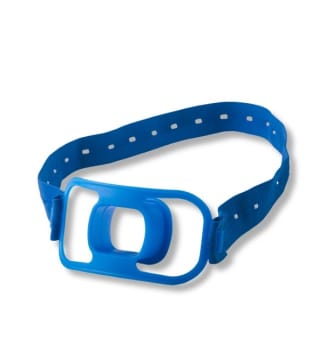 Micro-Tech, Disposable bite block blue, Medium, atraumatic