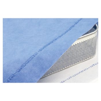 Steriking, dobbelte ark SMX 2 (47+47gsm), hvid/blå, 60 cm x 60 cm