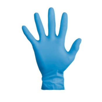 Klinion Protection, nitrilhandske, blå, ultra comfort, PF, medium