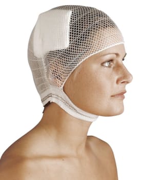 CareFix, hoved-netfiksering, Small gul, small