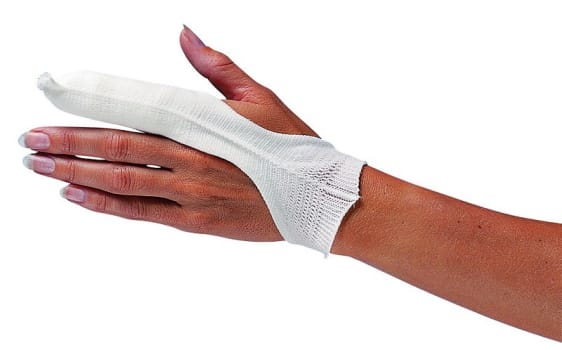 CareFix, finger-netfiksering, small, gul