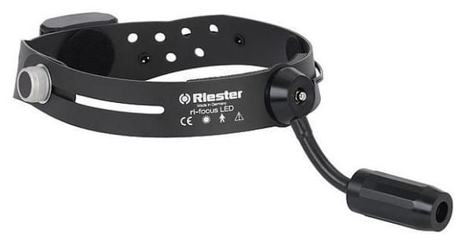 Riester, Ri-Focus LED pandelampe m. genopladelige batteri