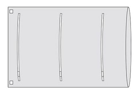 Barrier, røntgenovertræk, transparent C-bue, steril, 110 cm x 180 cm