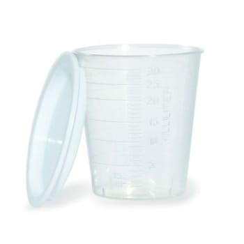 Klinion, låg til Eco medicinbæger, PP, 40 x 4 mm