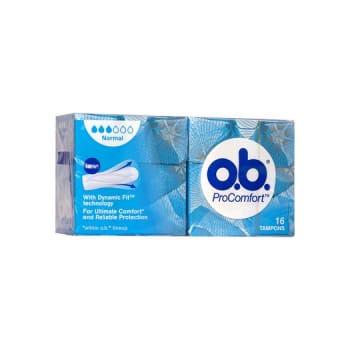 O.B. tamponer, Normal