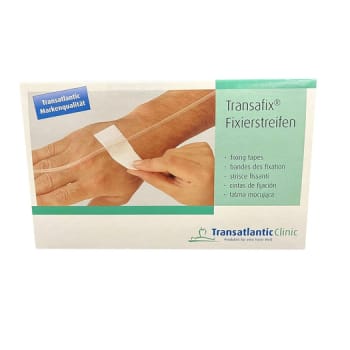 Transafix, fiksering af katetre og sonder m. genluk, nr. 2, 3 cm x 9 cm