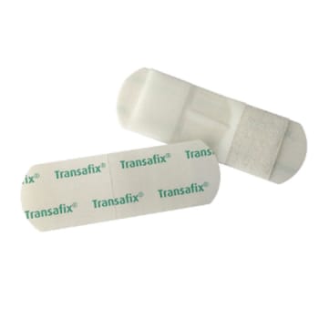 Transafix, fiksering af katetre og sonder m. genluk, nr. 2, 3 cm x 9 cm