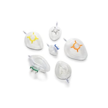 Medline, anæstesimaske m/luftpude, m/ventil, spædbarn