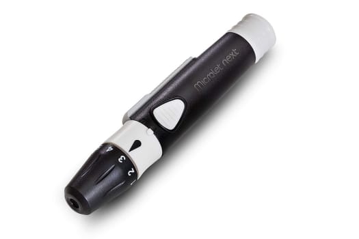 Microlet Next, fingerprikker