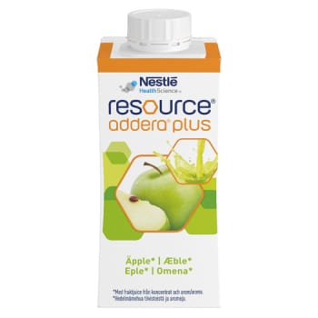 Resource Addera Plus, æble, 4x200ml