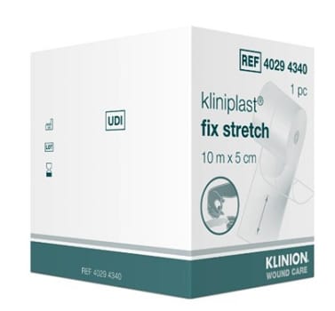 Kliniplast Fix fikseringsplaster, non-woven, 5 cm x 10 m