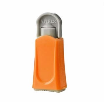 Vitrex Ultrasafe, engangsfingerprikker, orange, 2,0 mm, steril, 21G