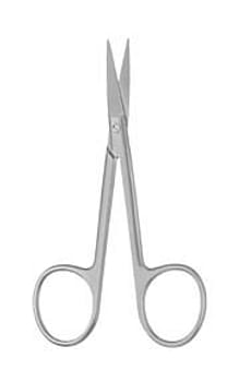 Medicon, saks, lige, spids/spids, fin, 11 cm