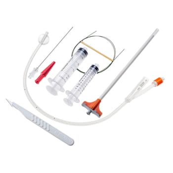 B.Braun Cystofix SG anlæggelsessæt, orange, Ch 16, 40 cm