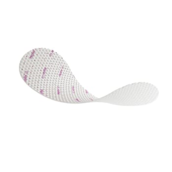 Mepilex Up, skumbandage med Safetac og eksudatkanaler, steril, 10 cm x 20 cm