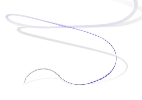 Ethicon Stratafix Symmetric sutur, violet, 60 cm, OS-8 nål, steril, 1