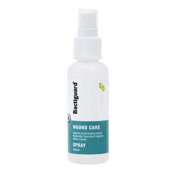 Bactiguard wound care, Antimikrobiel sårskyllevæske, m. spray, 100 ml