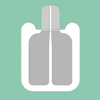 Elektrodeplade, bipolar, infant, 3 m kabel