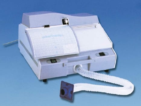 Papmundstykke, til spirometre og peakflowmetre, 27 mm