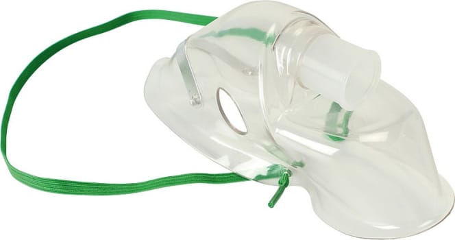 NebEasy forstøverkammer, med voksen maske, lang, 200 cm iltsl., DEHP- fri, 6 ml