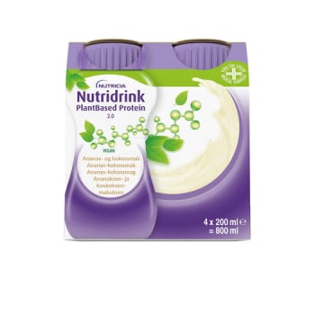Nutridrink Plantbased Protein 2.0, Annans-kokos, 200 ml