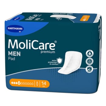 MoliCare Premium, drypbind, til mænd, 511 ml, 27 cm x 18 cm