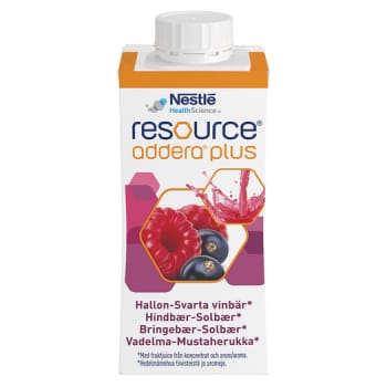 Resource Addera Plus, mix-karton (1 pk af hver smagsvariant), 200 ml