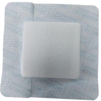 Kliniderm Foam Silikone, Border, Flexible, 12,5 x 12,5 cm