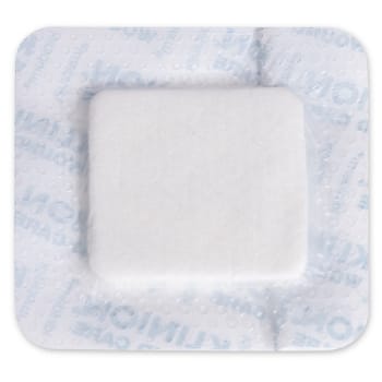 Kliniderm Foam Silikone, Border, Flexible , 7,5 x 7,5 cm